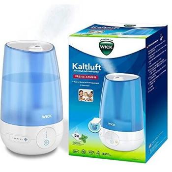 Humidificador Ultrasónico de Aire Frío WICK WUL565E, 21 W, Tanque de Agua de 4.5 L, Compatible con VapoPads Aromáticos