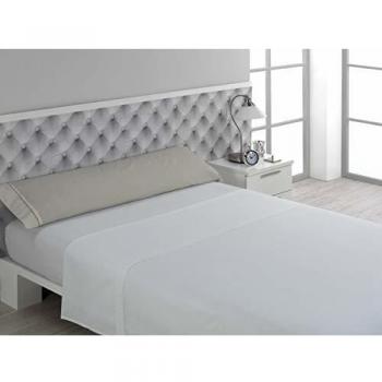 DON ALGODÓN Funda Almohada, Beige, 45 x 135