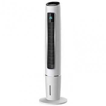 Climatizador evaporativo de muy bajo consumo en forma de torre