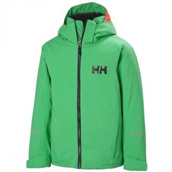 Helly Hansen Quest Children's Ski Jacket Green 8 Years