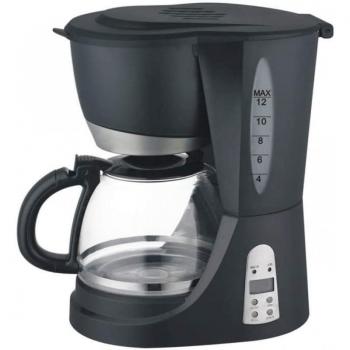 Cafetera de Goteo Digital Programable Purline 800W Capacidad 12 Tazas Modelo HOMEAPP CGD