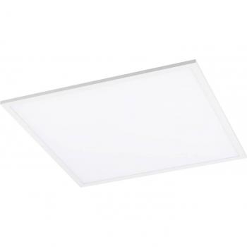 Lindby Luay panel LED moderno de techo, 3000-6000K, 60 x 60 cm, blanco, hecho de plástico, para cocina, con 1 llama