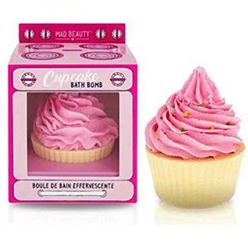 Mad Beauty - Bath Bomb In The Oven - Bombas de Baño Cupcake Pink - 1 unidad