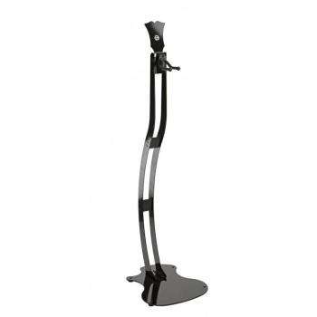 K&M 17640 Guitar Station, Large, Black High-Gloss