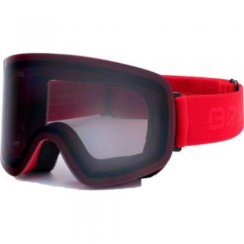 Briko - Máscara de nieve Hollis Briko, gafas ventisca, diseño ergonómico, lentes anti-vaho, protección UV, compatible con casco
