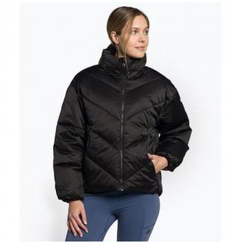 Chaqueta 4F para mujer KUDP019 negra H4Z22