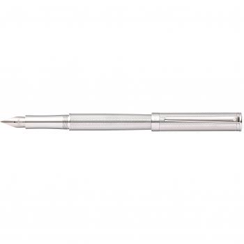 Sheaffer Intensity - Pluma estilográfica con grosor medio, color cromo espigado