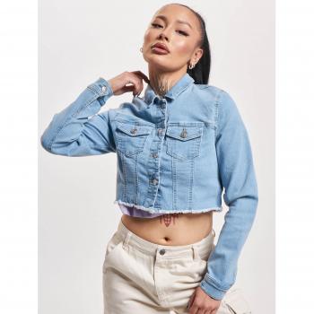 Only Onlwonder LS Cropped DNM Jacket NOOS Jeans Jacket light blue