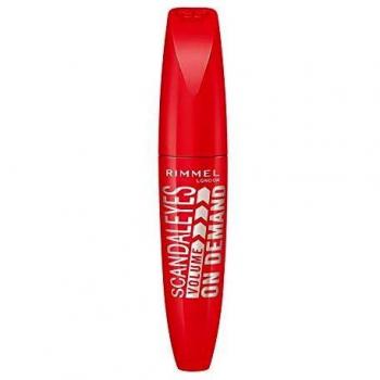Rimmel London Scandaleyes Volume On Demand Buildable Mascara, Black, 12 ml