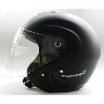 Casco Jet Helmet Helme Bayard XP 40 negro mate TG L