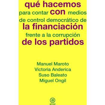Que hacemos con la financiación de los partidos