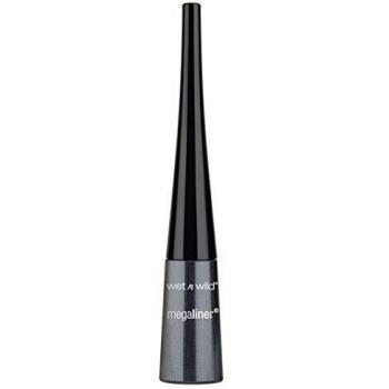 Wet n Wild Black Megaliner Liquid Eyeliner Delineador Ojos - 1 unidad