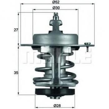 Termostato de refrigerante MAHLE ORIGINAL TX 69 79