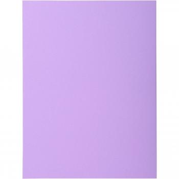 Subcarpetas Super Exacompta 340008E - 160 g/m2 - Paquete de 5 unidades Lila
