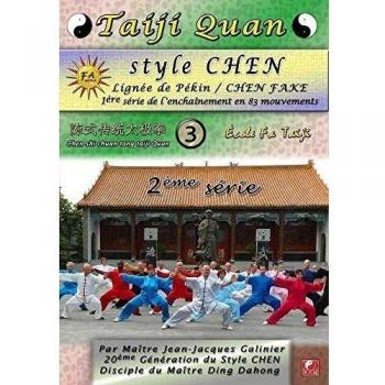 Taiji Quan style Chen lignée de Pékin 3 : 2ème série démonstration Tao Lu 83 complet [Francia] [DVD]