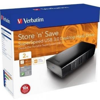 Verbatim 47672 - Disco duro externo de 2 TB