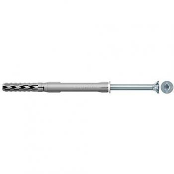 Fischer SXR 8 x 100 T Fijaciones de Marco con Tornillo de Seguridad GVZ, Juego de 50 Piezas