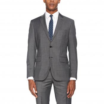 Pierre Cardin Sakko Brice, Chaqueta de traje para Hombre, Gris