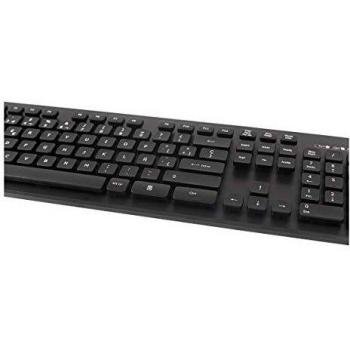 UNYKAch Teclado KB 901, con 104 Teclas de Membrana, Conexión USB, Disposición QWERTY Español