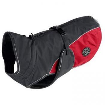 Abrigo para Perro Hunter Uppsala Cozy 45 cm Antracita/Rojo