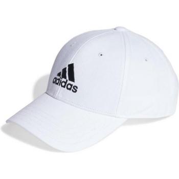 Adidas Gorra de Béisbol de Algodón Twill Blanco