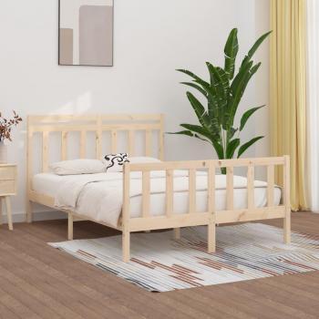 Cama de madera maciza de pino 120x200 cm