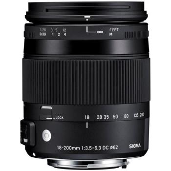 Sigma 18-200mm f/3.5-6.3 DC OS HSM Lens for Nikon