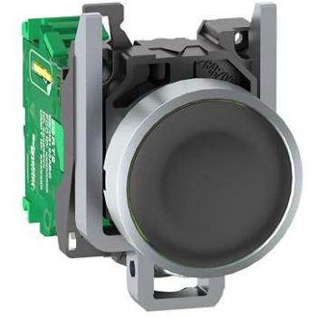 Cabeza-Emisor ZB4R Tapa Negra Schneider Electric Harmony XB5, Ø 22mm, color Negro, Retorno por Resorte, Pack XB4R 22mm emisor receptor programable 2 relés