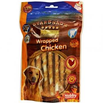 Golosinas para perros Nobby StarSnack Pollo Envuelto Barbacoa 113 g