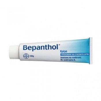 Bepanthol Crema Hidratante, Protege y Regenera la Piel Seca e Irritada, incluso Tras Tratamientos Estéticos y Exposición Solar, 100 g