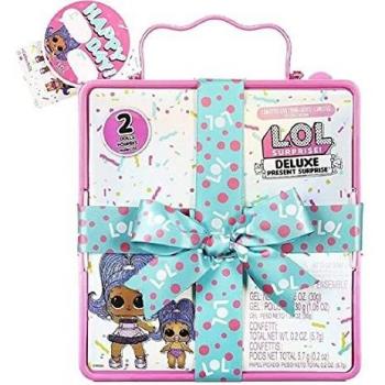 LOL Surprise Present Surprise Deluxe Edición Limitada - Regalo temático de fiesta de pijamas con 2 muñecas, ropa y accesorios - Serie 2 - Muñecas coleccionables para niños a partir de 3 años