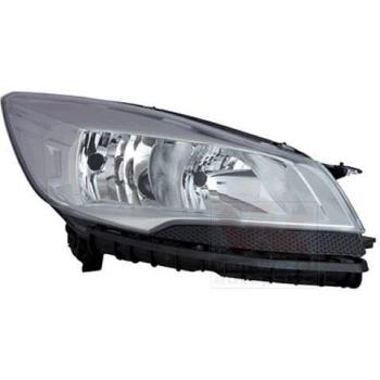 Faro Delantero Van Wezel 1906962 para Ford Kuga 2 con Lámparas H15 y H7