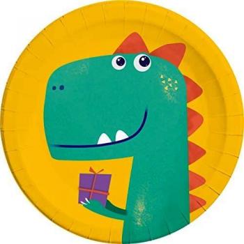 Procos Partyware 10067697 PR90610 Platos, Amarillo