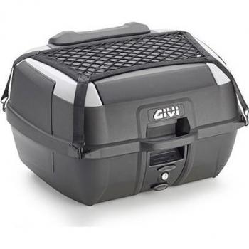 Givi B45+ Monolock Baúl / Bolsa para Moto, capacidad de 45 litros, sistema de anclaje Monolock, diseño aerodinámico, compatible con diversas motos, fabricado en plástico resistente a impactos y condiciones