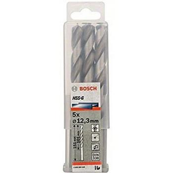 Bosch 2 608 585 540 - Pack de 5 brocas para metal HSS-G, DIN 338