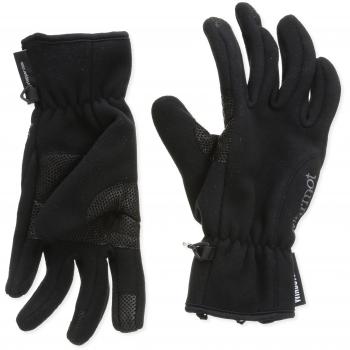 Marmot Wm's Windstopper Glove Guantes vellón, cálidos, a Prueba de Viento, Repelente al Agua, para Exteriores, Ciclismo, Correr, Mujer, Negro, M