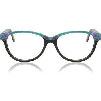 Cat Eye Full Rim Plastic Women’s Prescription Glasses Online Green Size 51 - Blue Light Block Available - SmartBuy Collection