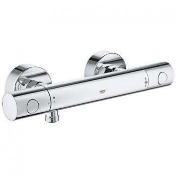 Mezclador Termostático de Ducha Grohe Precision Get, Montaje Mural, Cromado, Tecnología EcoJoy, 34773000