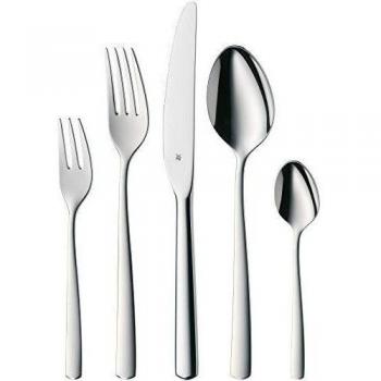 WMF Boston Cromargan - Cubertería, Acero Inoxidable, Acabado Pulido, 30 Piezas para 6 Comensales