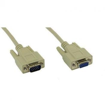 Rallonge VGA InLine® 2m, con conector HD de 15 pines macho a hembra