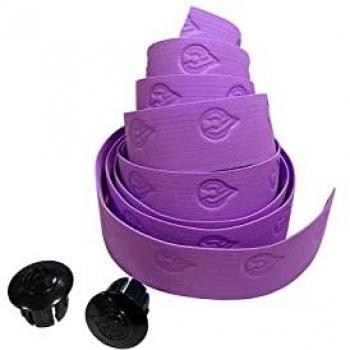Cinelli Cinta de Manillar Wave Lila con Tapones Finales