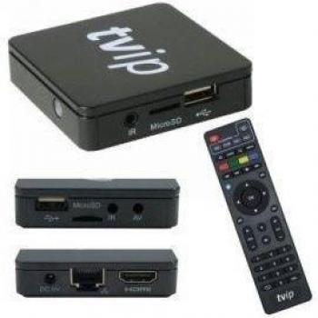 TVIP S-Box v.412 IPTV HD Multimedia Stalker Streamer WLAN