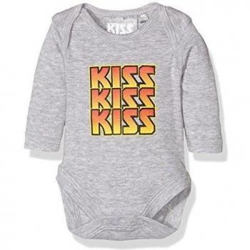 Twins Kiss 5 281 61, Body Para Bebés, Grau