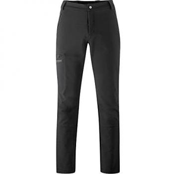 Maier Sports Norit Winter Men's Outdoor Pants - Breathable, Water-Resistant, Size 26, Black