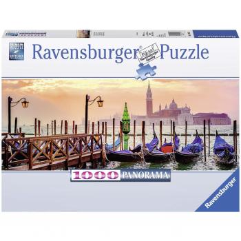 Ravensburger 15082 - 1000 Piece Panorama Puzzle - Gondolas in Venice