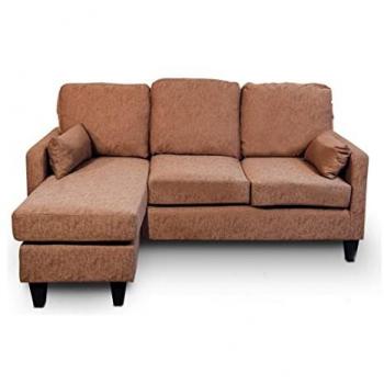 Sofá Cama 3 Plazas Chaise Longue Tapizado