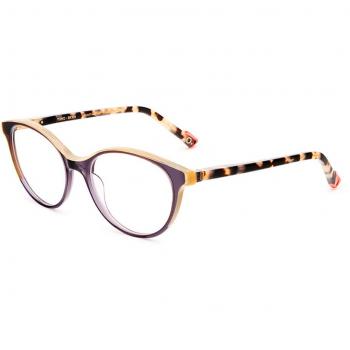 Armazones de Gafas Recetadas para Mujer Etnia Barcelona Yoho BKWH con Lentes Transparentes Cristal 52