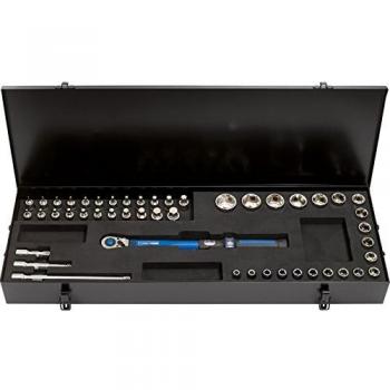 KS Tools 516.1535 1/2 Conjunto de herramientas ERGOTORQUE®precision de 20-100 Nm para llave dinamométrica, 48 pzs