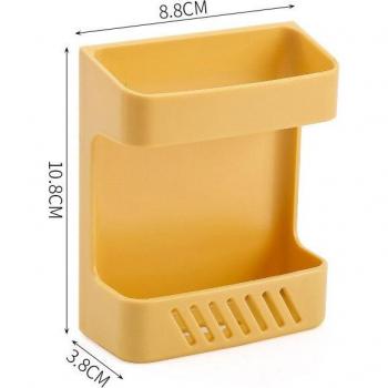 Soporte organizador de control remoto y teléfono, estante para Smart TV, montaje en pared, almacenamiento conveniente para hogar y oficina