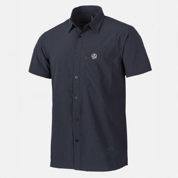 Camisa de hombre Gados Ternua - Montaña, Manga Corta, Gris (M)